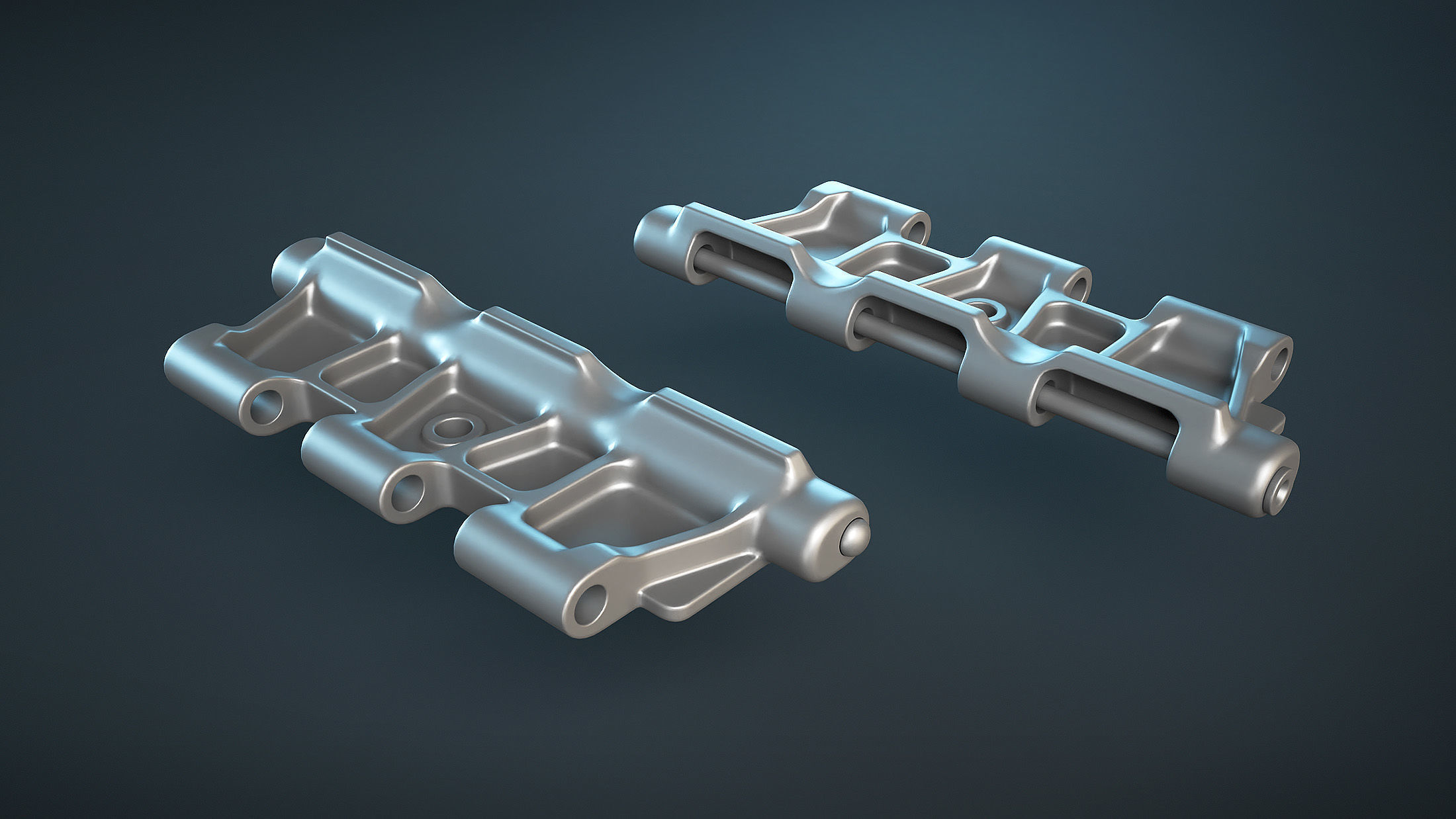 AT-T Tractor Tracks High-Poly 3D model_6