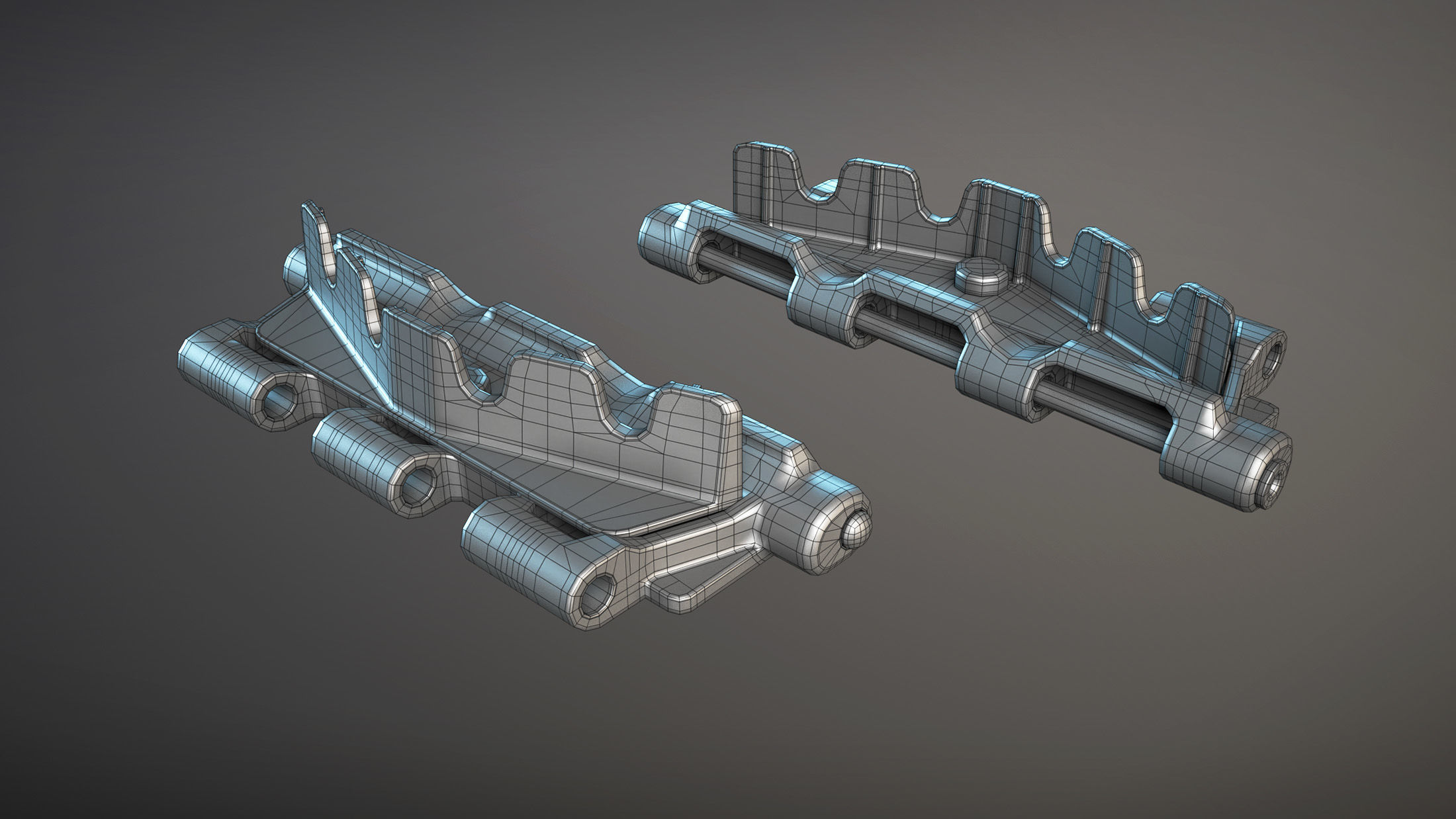 AT-T Tractor Tracks High-Poly 3D model_8