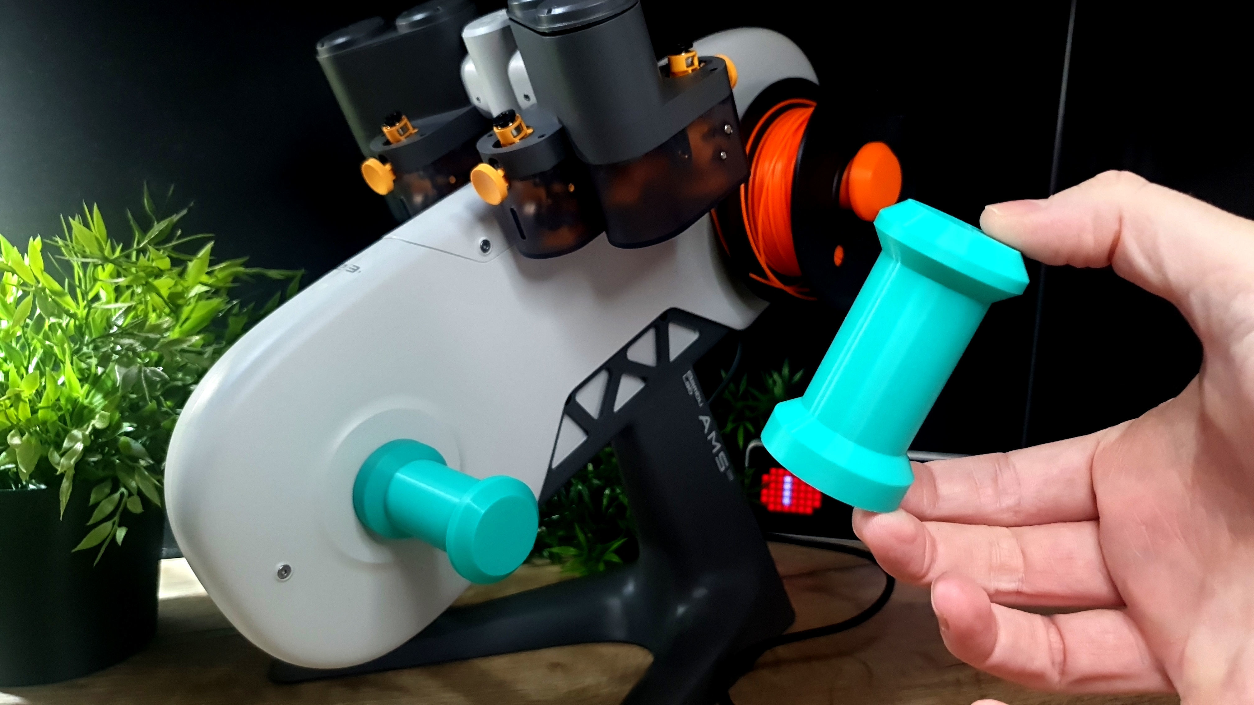 2025-1 Spool Holder AMS Lite 3D print model_4