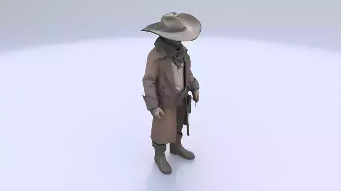 Cowboy1 3D model