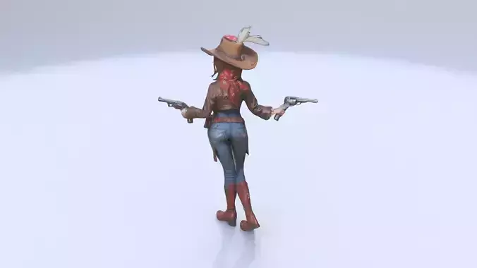 Cowboy2 3D model