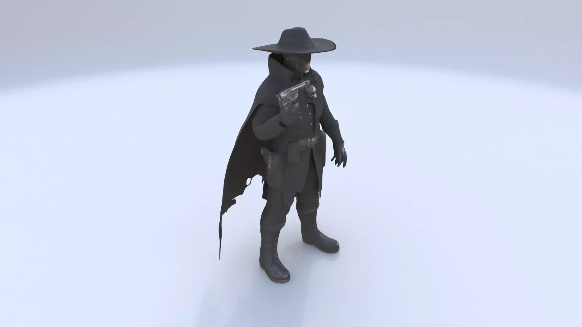 Cowboy3 3D model_0