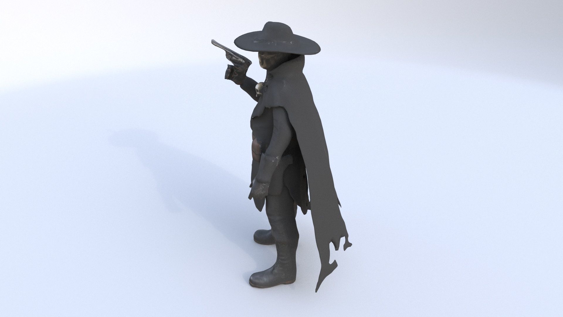 Cowboy3 3D model_2