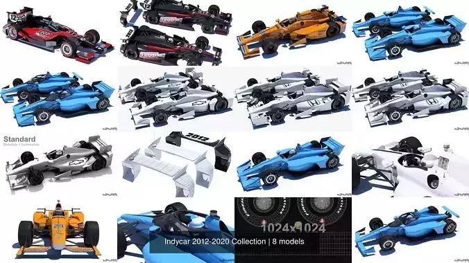 Indycar 2012-2020 Collection 