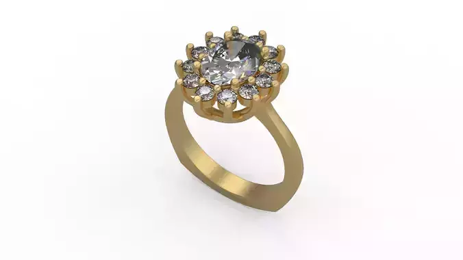 Woman Solitaire 1369