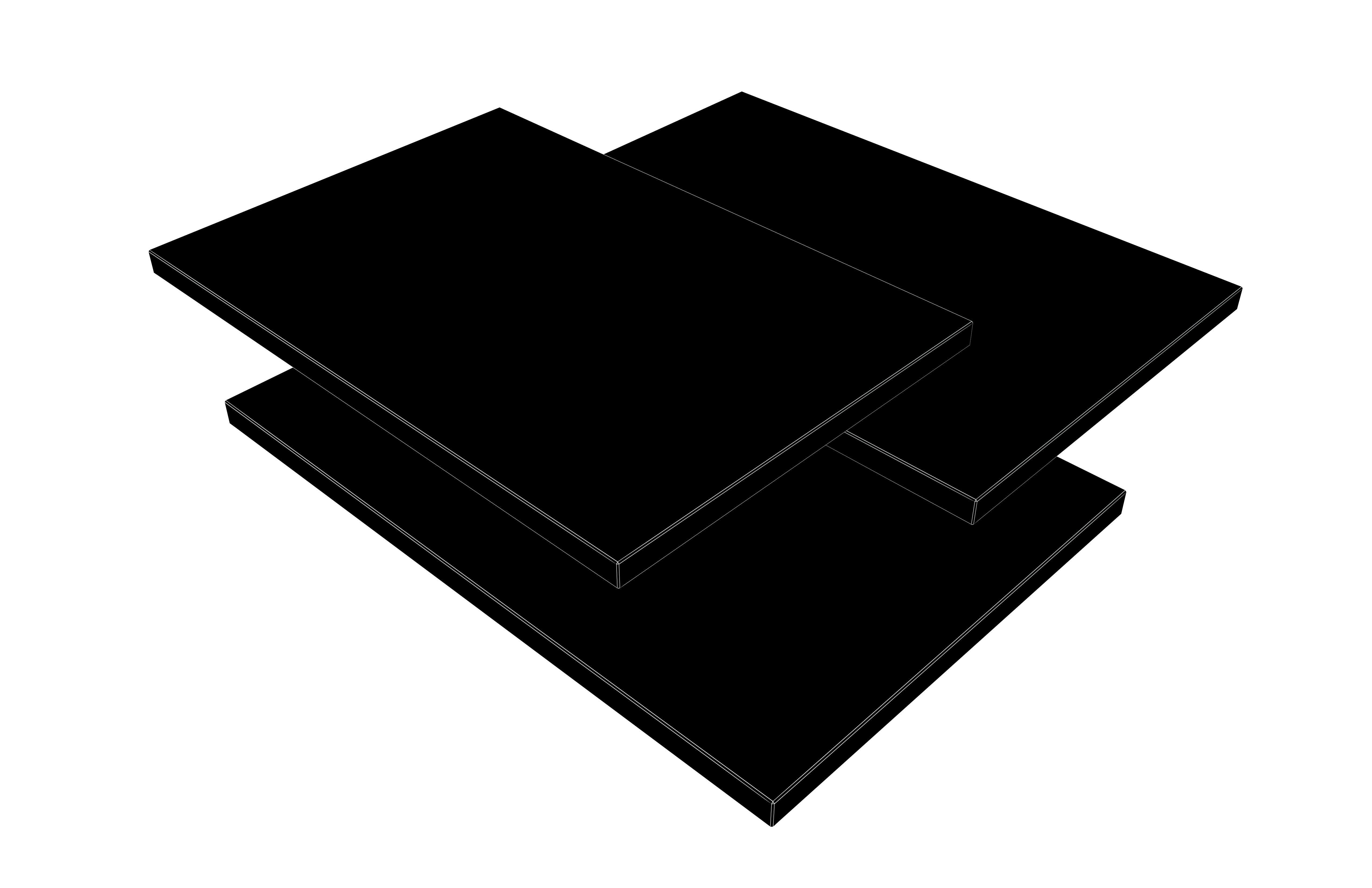 Overlapping Planes Layer v1 001 Low-poly 3D model_4