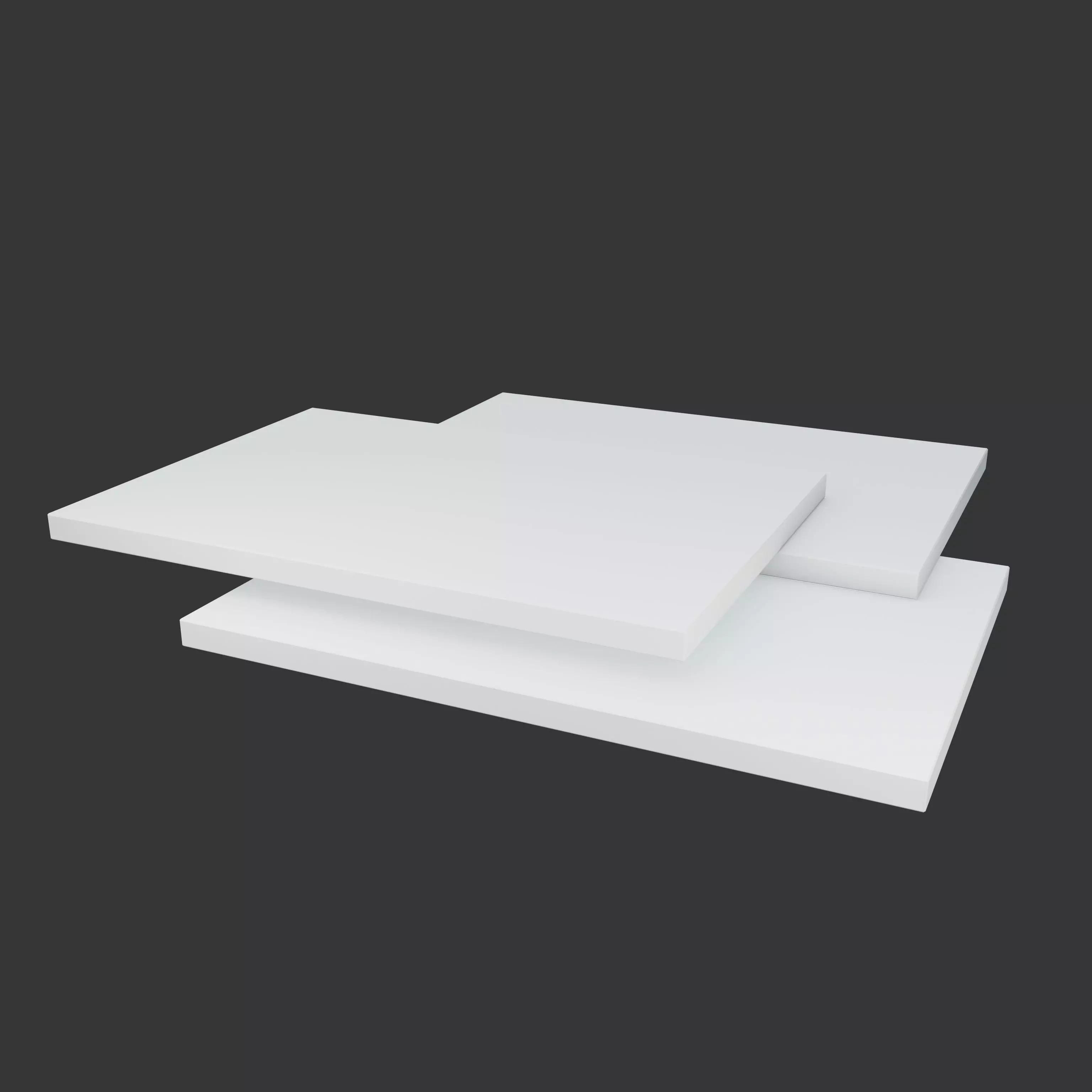 Overlapping Planes Layer v1 002 Low-poly 3D model_0