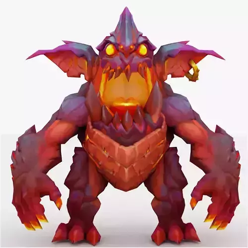 Goblin Rigged and Animated