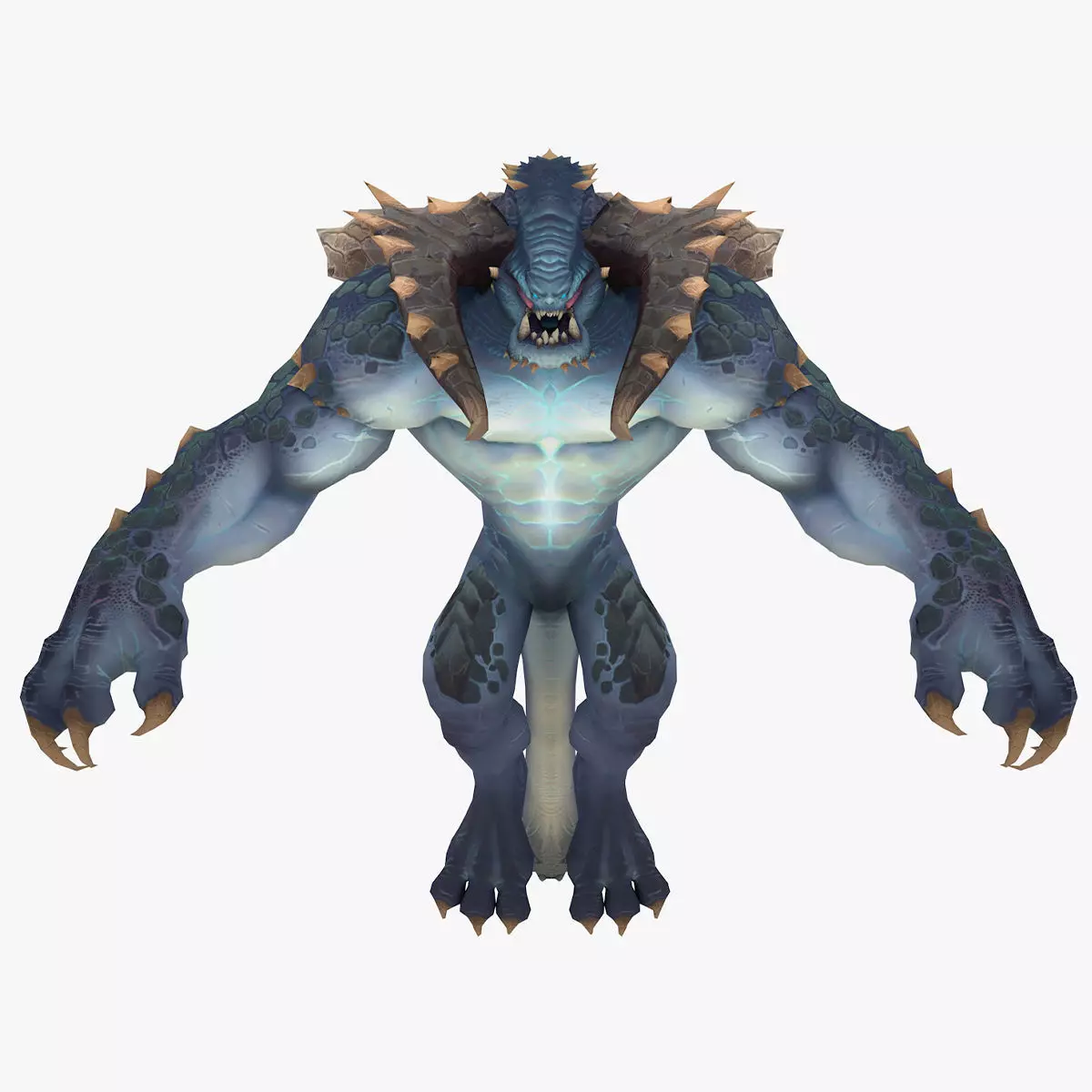 Fallen Dog Rigged and Animated Low-poly 3D model_0