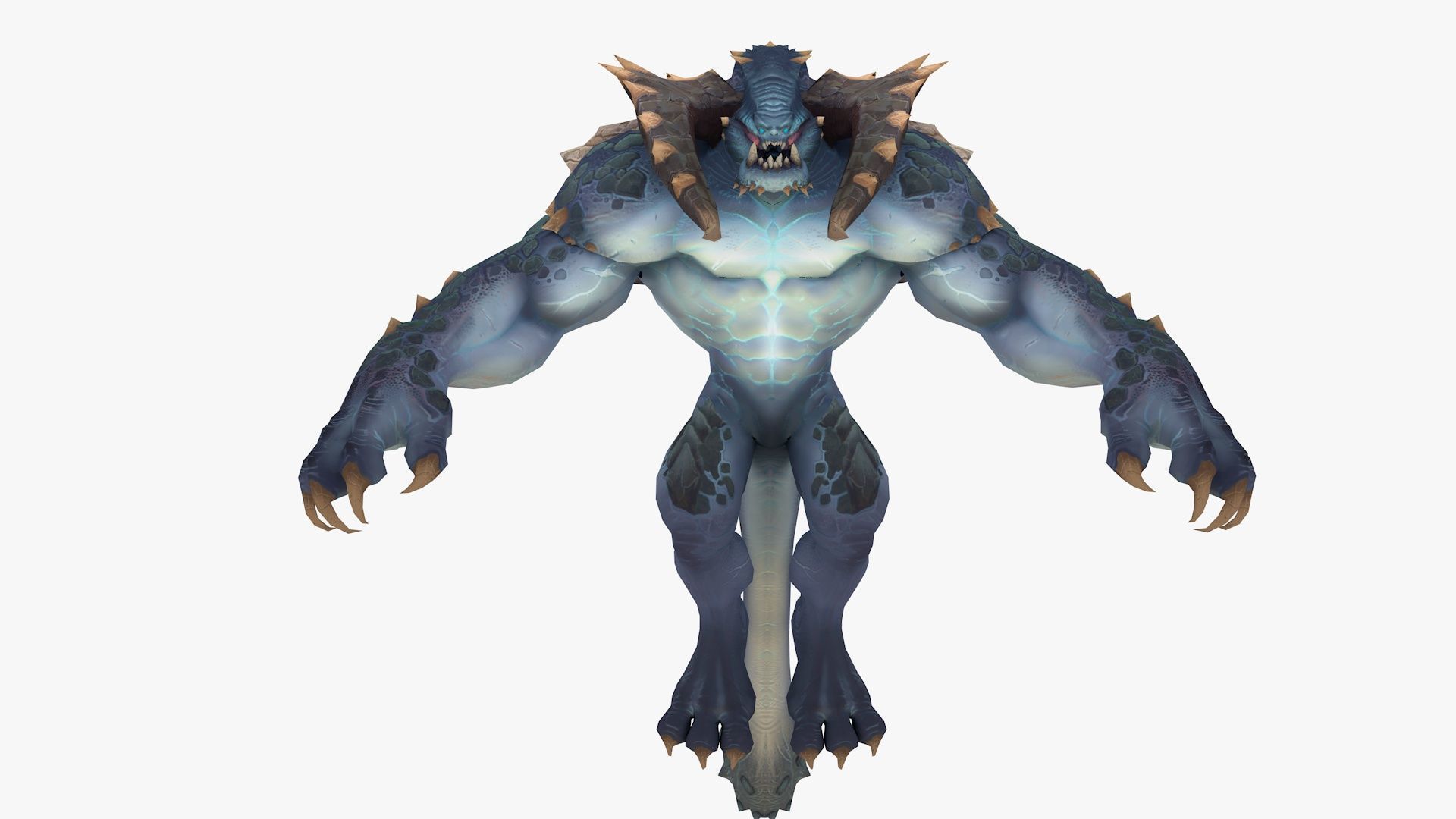 Fallen Dog Rigged and Animated Low-poly 3D model_11