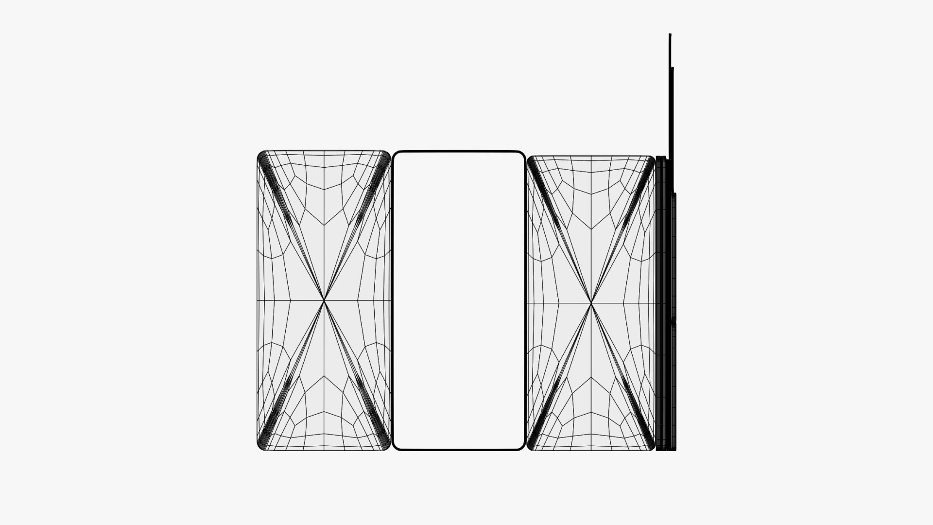 Basic Mouse Pad - Geometry Only No Textures No Materials 3D model_6