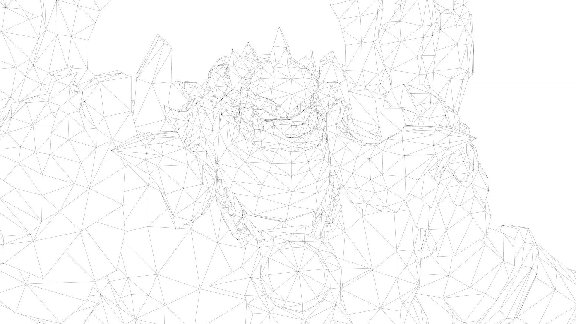 Belial Rigged and Animated Low-poly 3D model_15