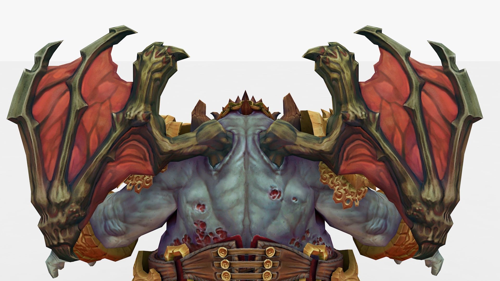 Belial Rigged and Animated Low-poly 3D model_5