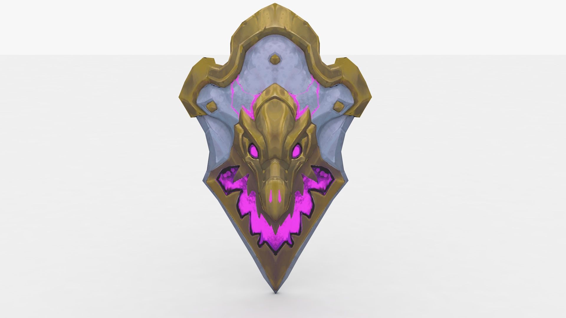 Angel Rigged and Animated Low-poly 3D model_8