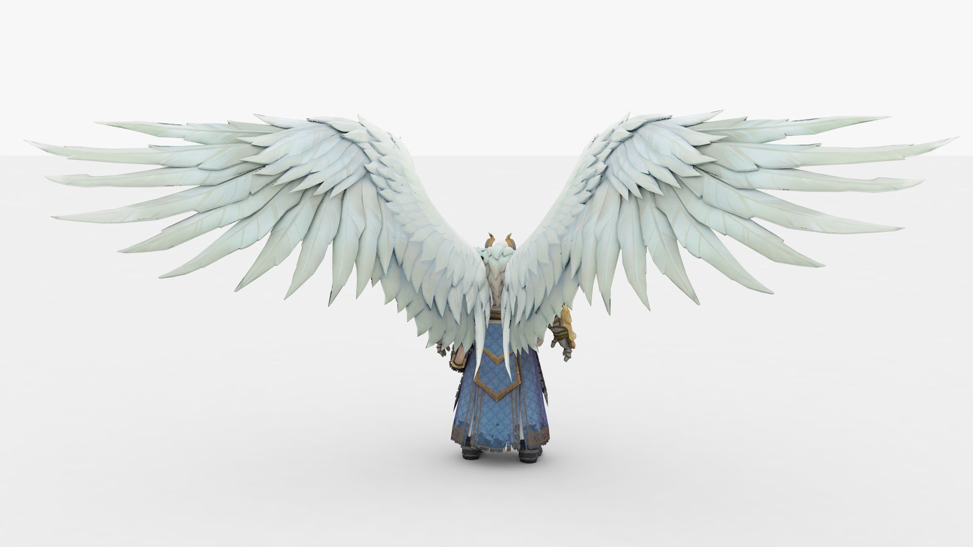 Abaddon Young Low-poly 3D model_5