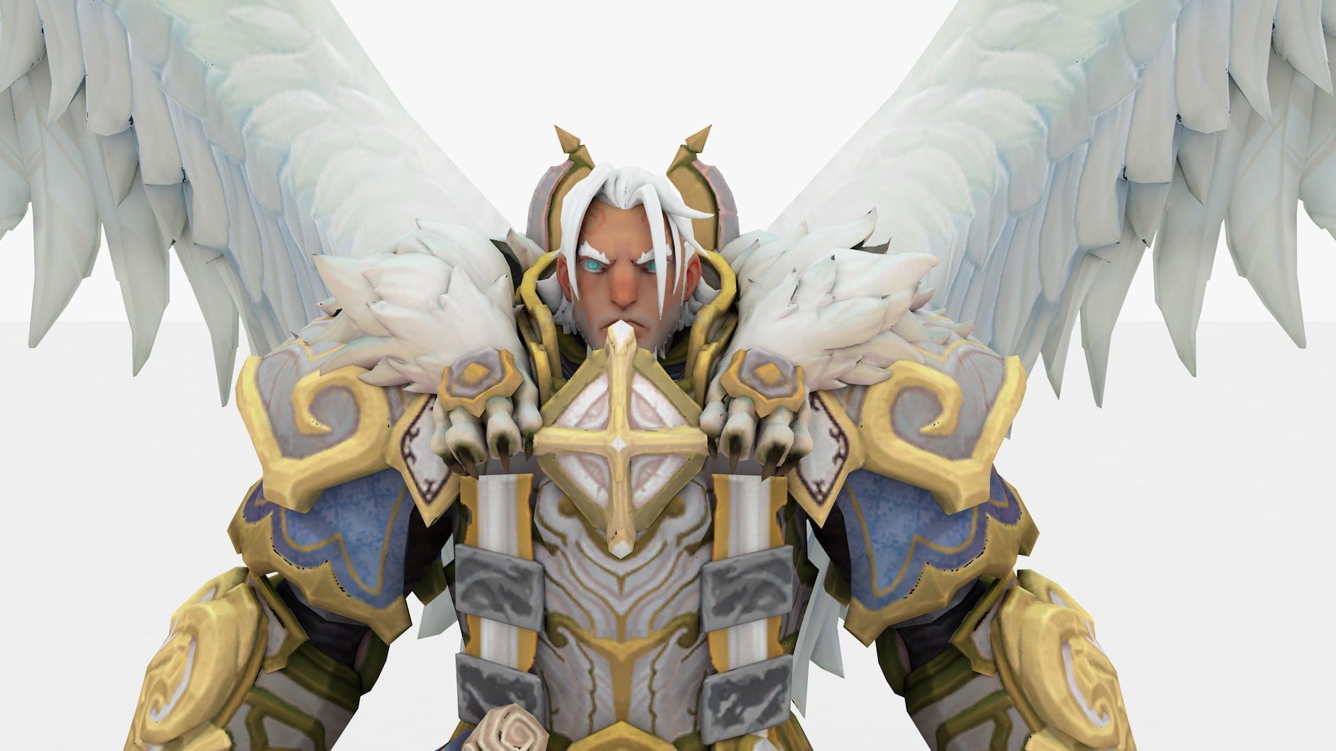 Abaddon Young Low-poly 3D model_2