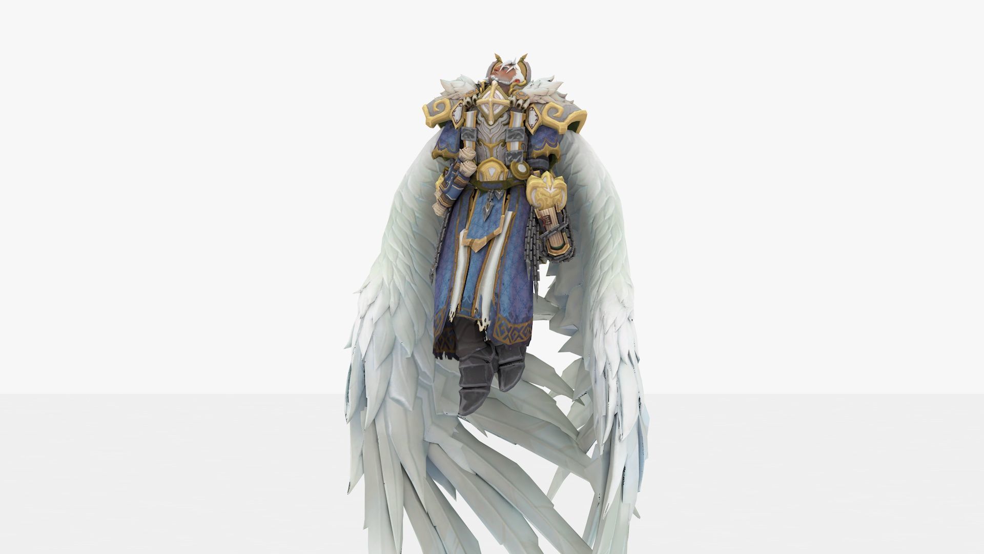 Abaddon Young Low-poly 3D model_13