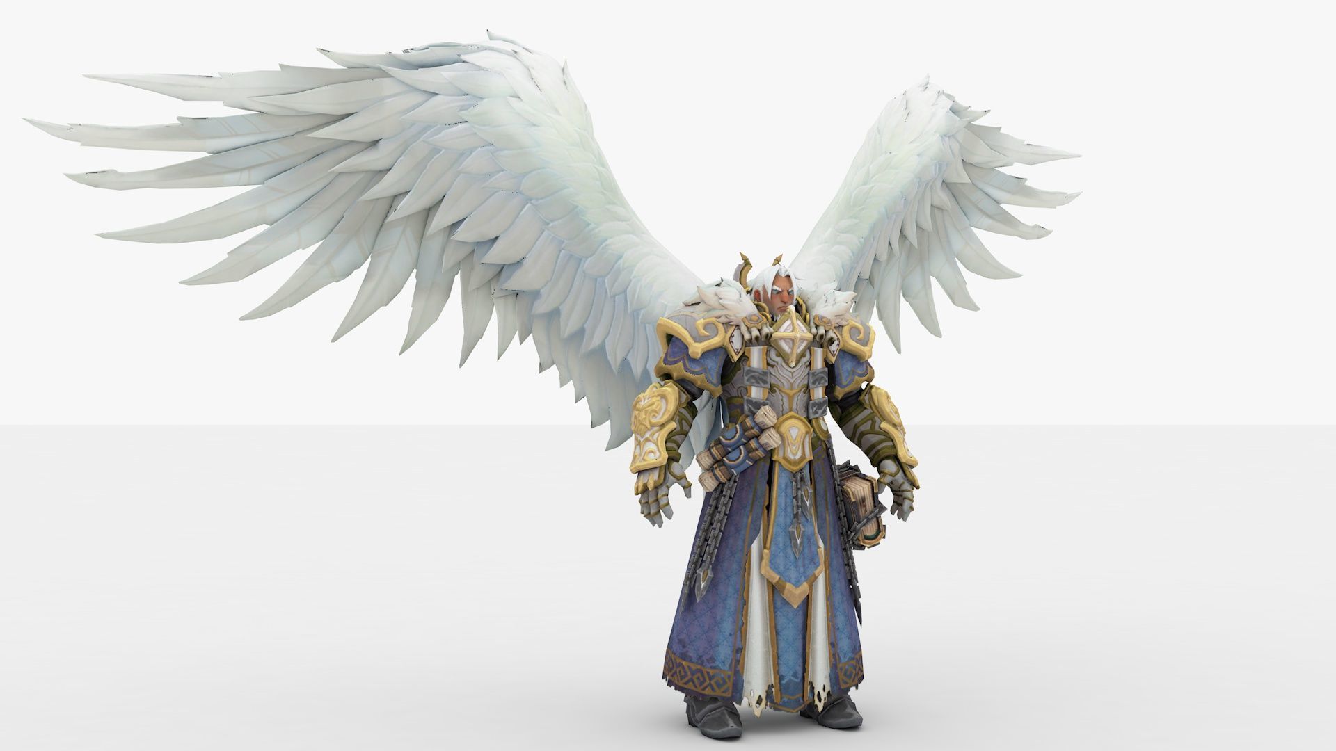 Abaddon Young Low-poly 3D model_8