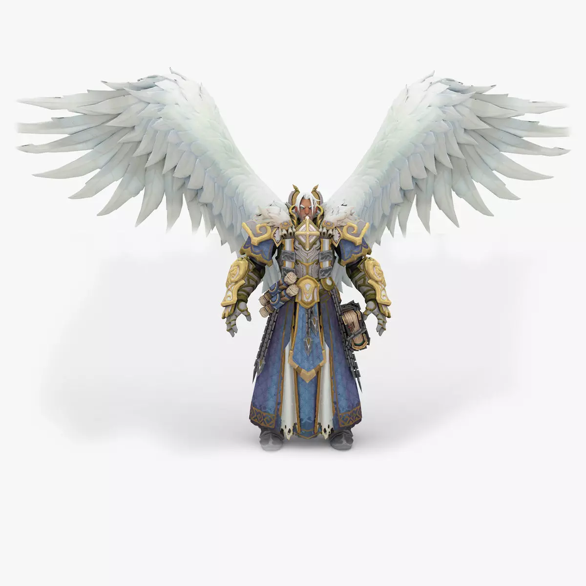 Abaddon Young Low-poly 3D model_0