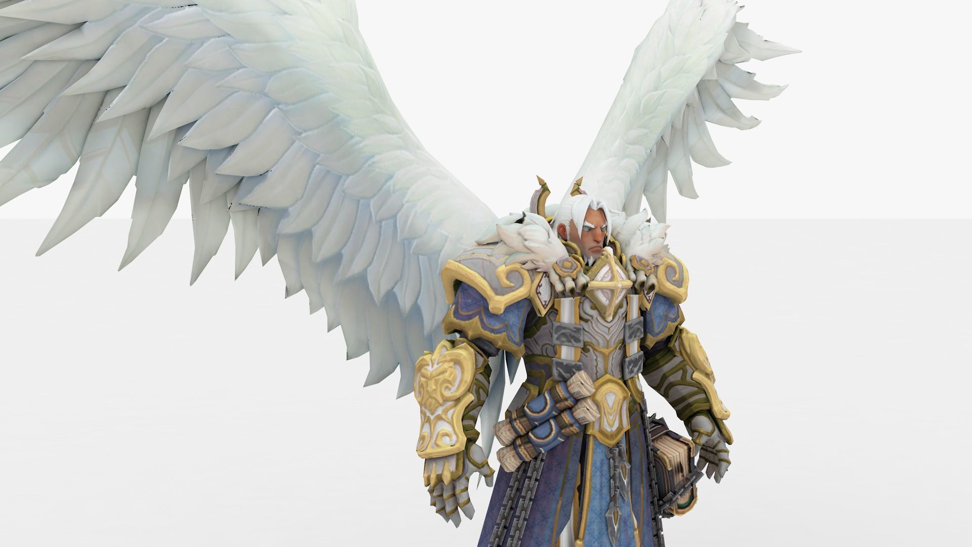 Abaddon Young Low-poly 3D model_4