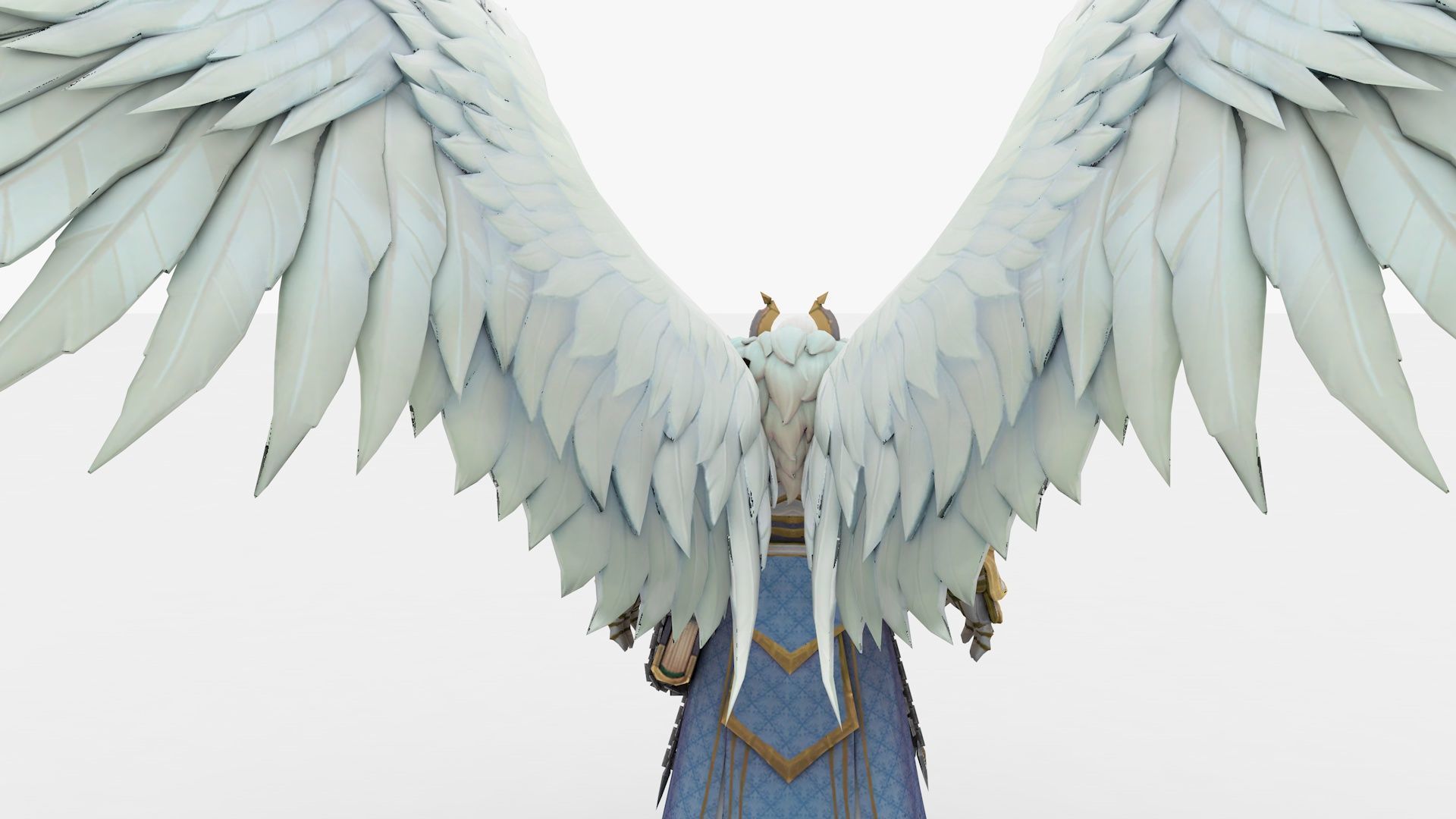 Abaddon Young Low-poly 3D model_6