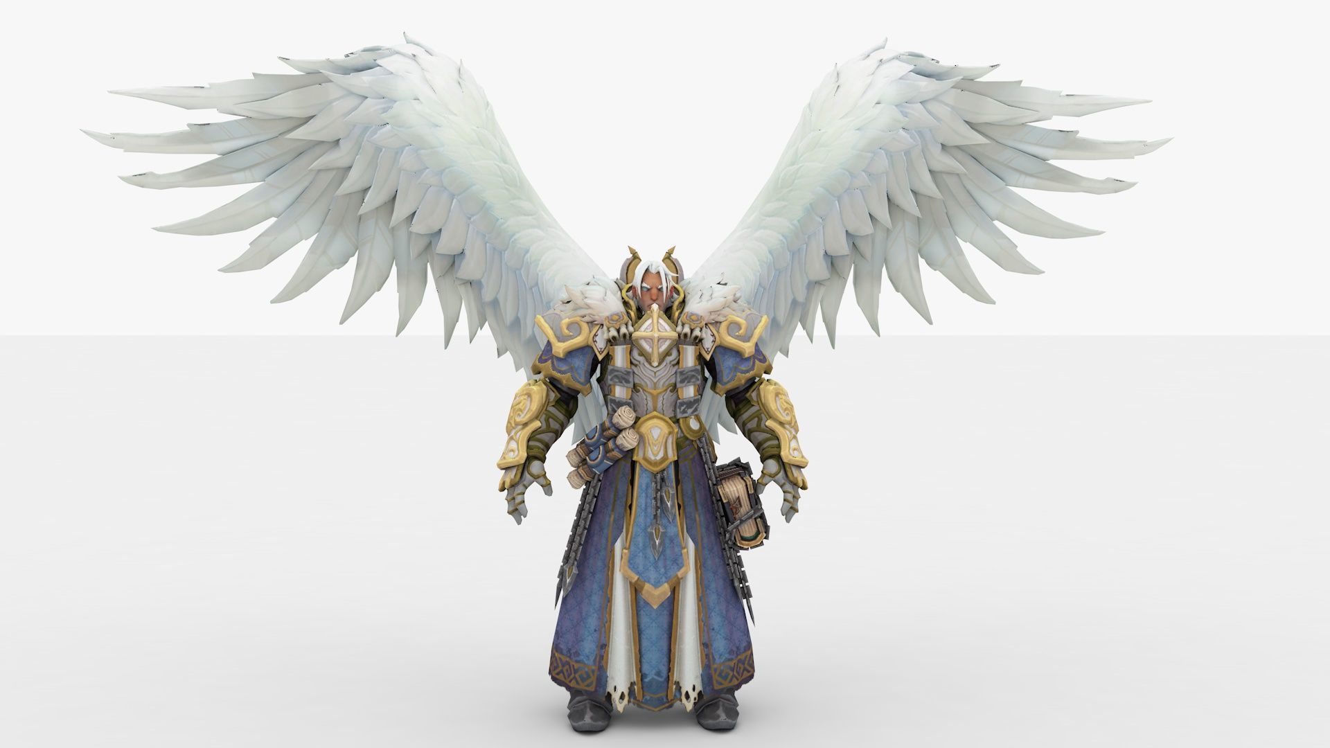 Abaddon Young Low-poly 3D model_1