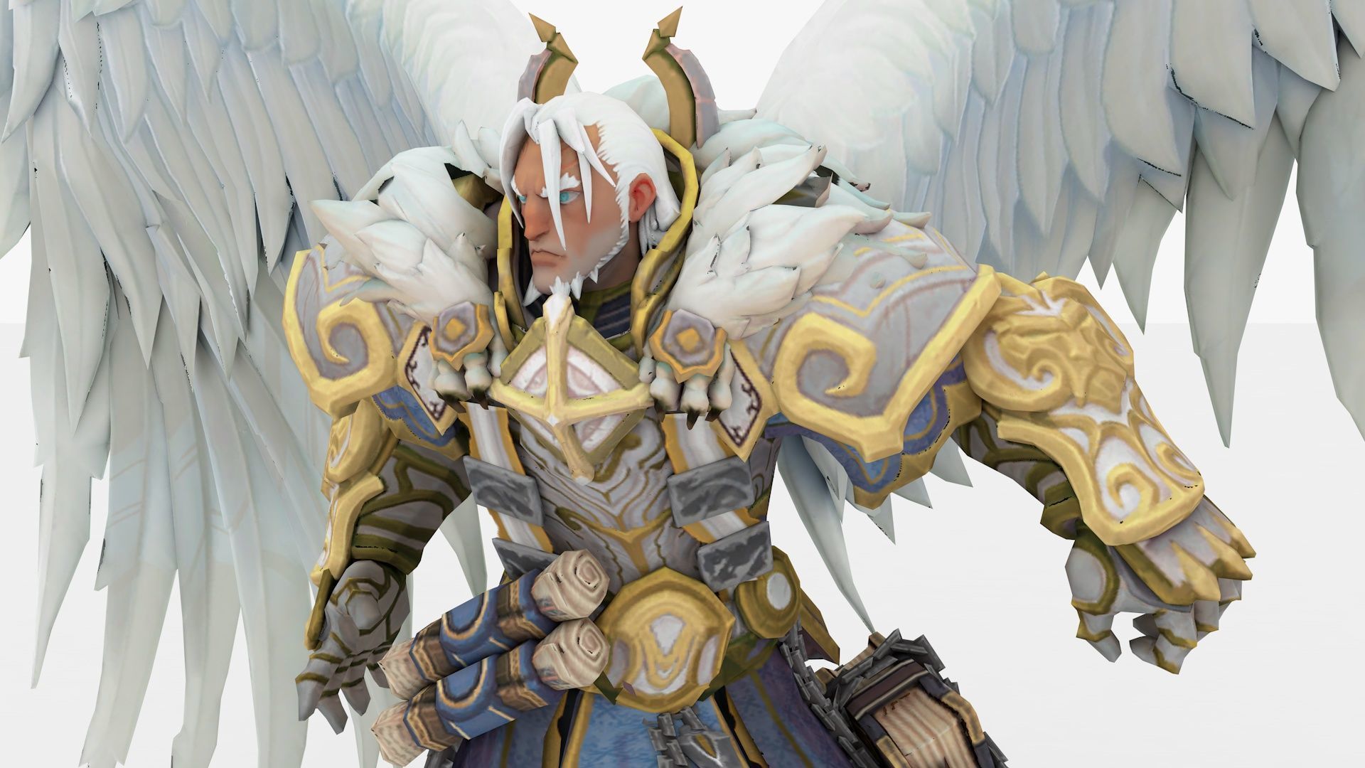 Abaddon Young Low-poly 3D model_11