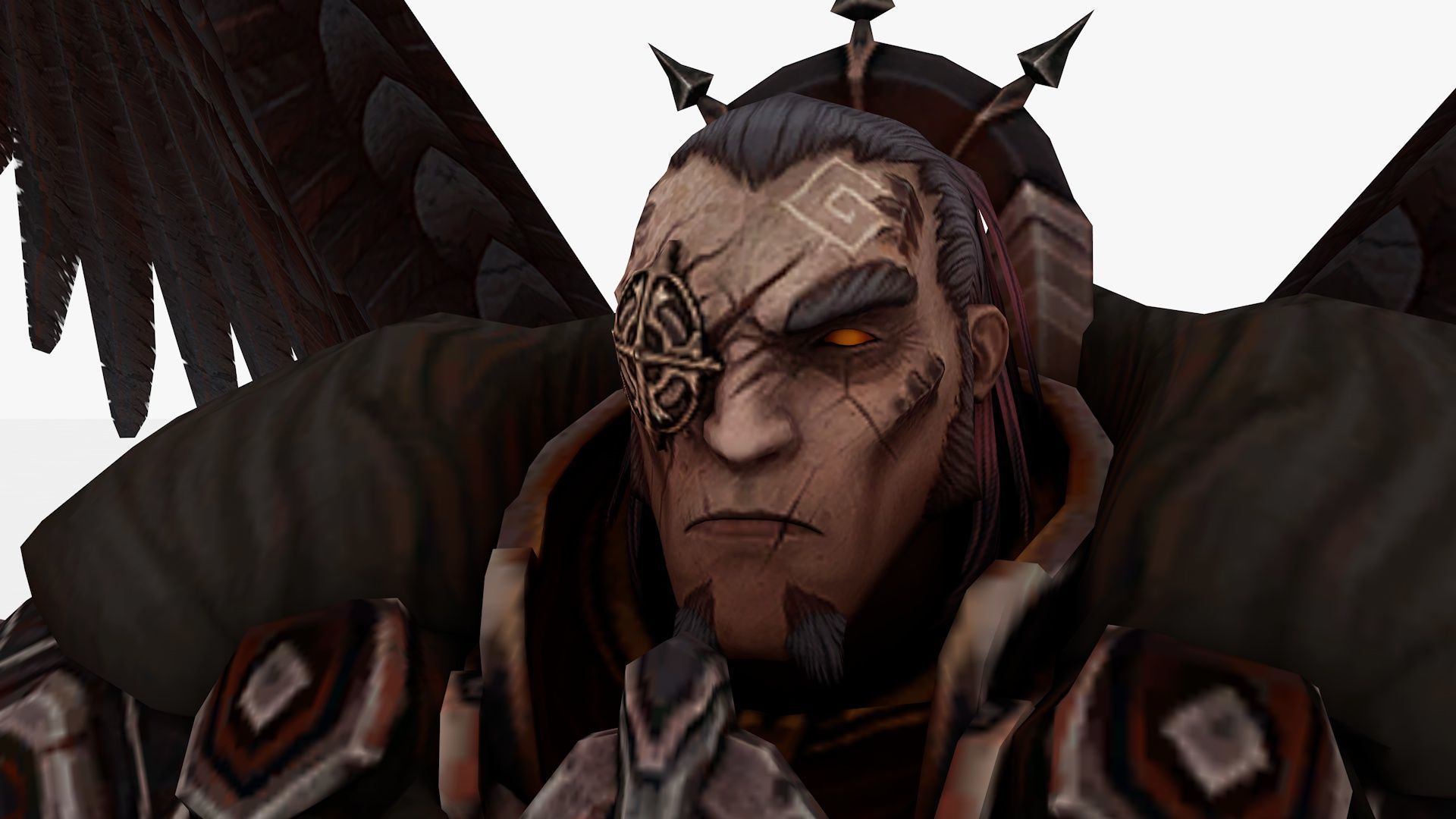 Abaddon Demon Rigged and Animated Low-poly 3D model_6