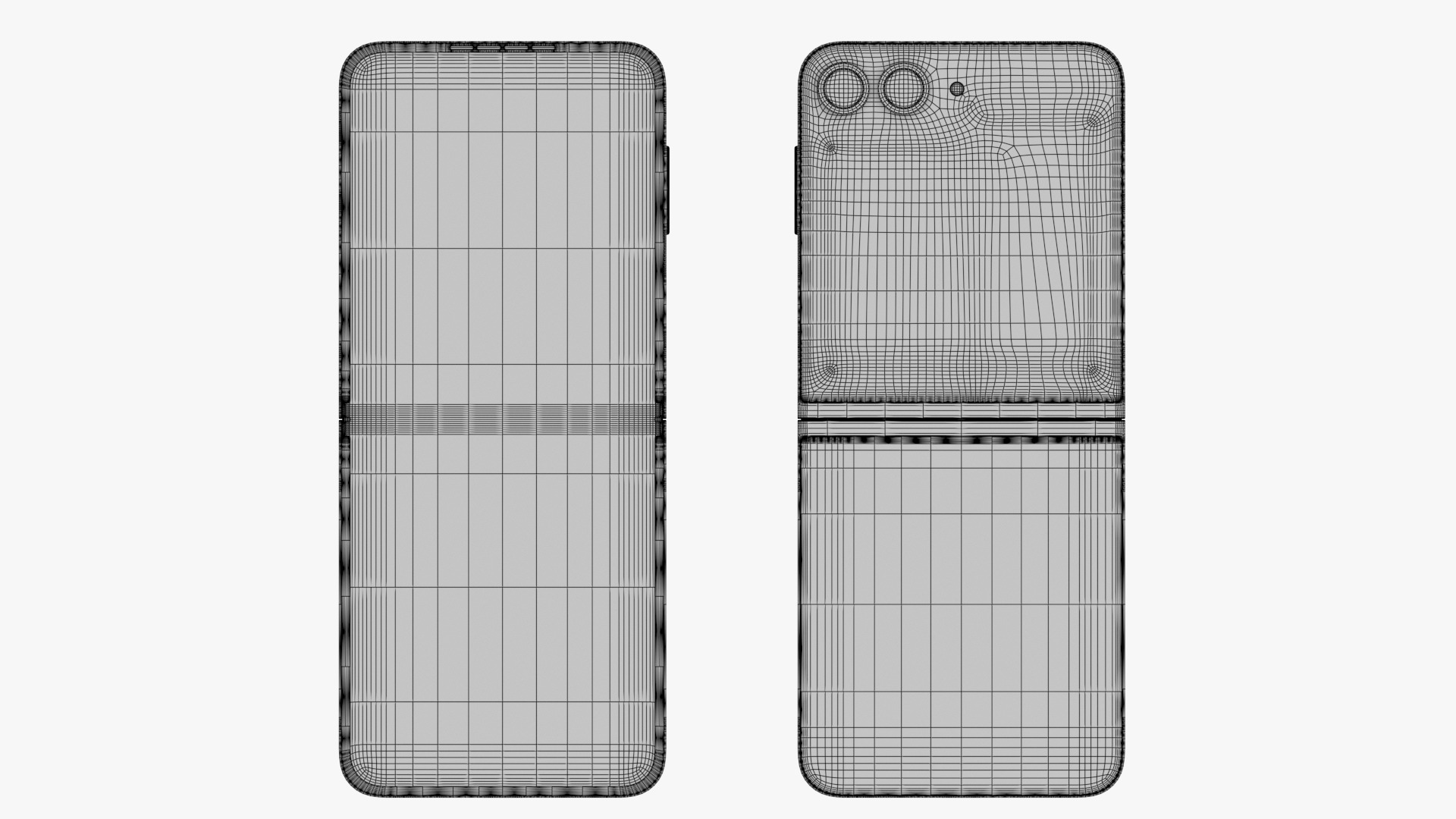 Samsung Galaxy Z Flip 6 Yellow 3D model_9