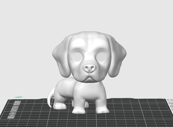 Funko Beagle dog  3D print model_3