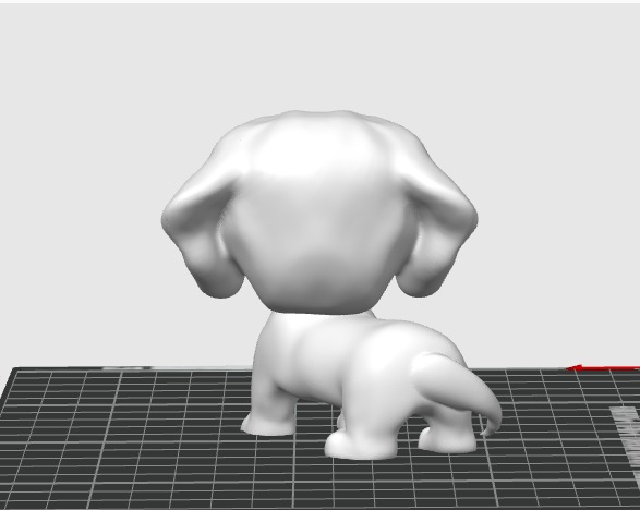 Funko Beagle dog  3D print model_2