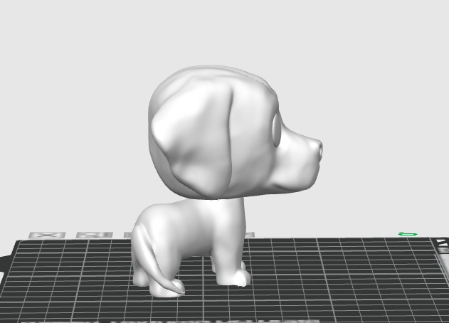 Funko Beagle dog  3D print model_1