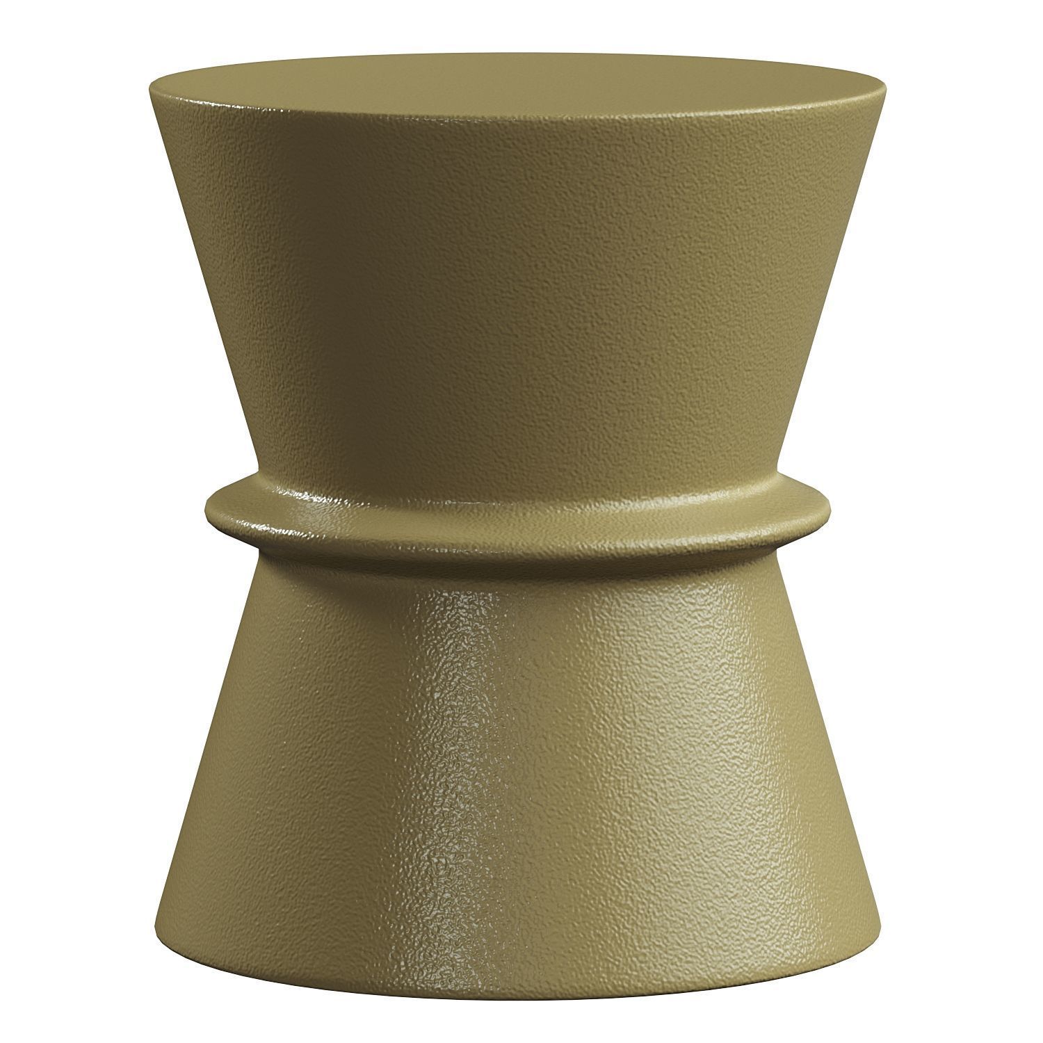 Jacqueline Stone Outdoor Side Table 3D model_2