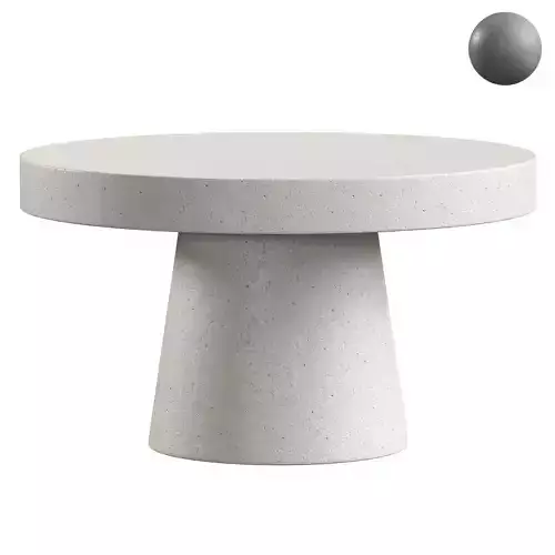 Prevelly Concrete Round Coffee Table
