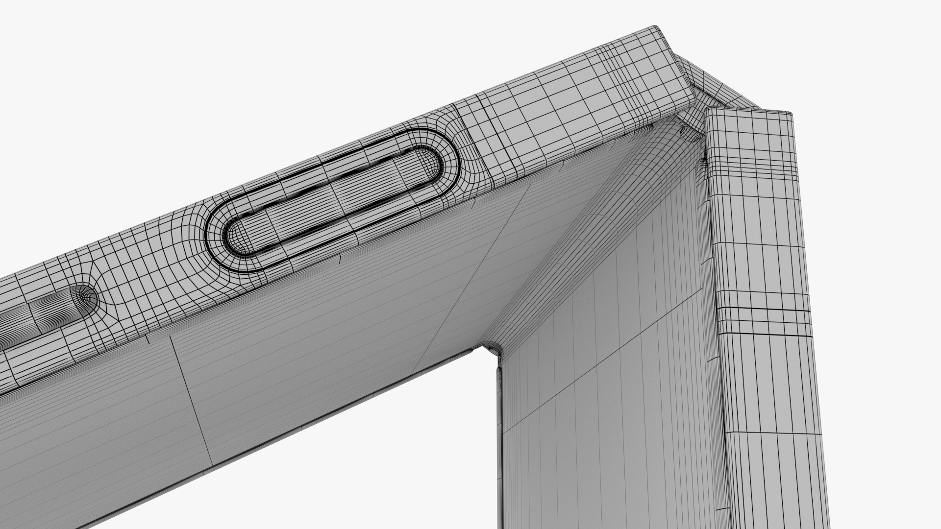 Samsung Galaxy Z Flip 6 Peach 3D model_10