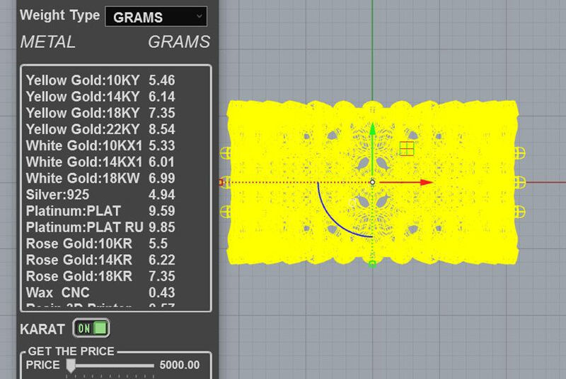 Intricate Gemstone Ring 3D print model_3
