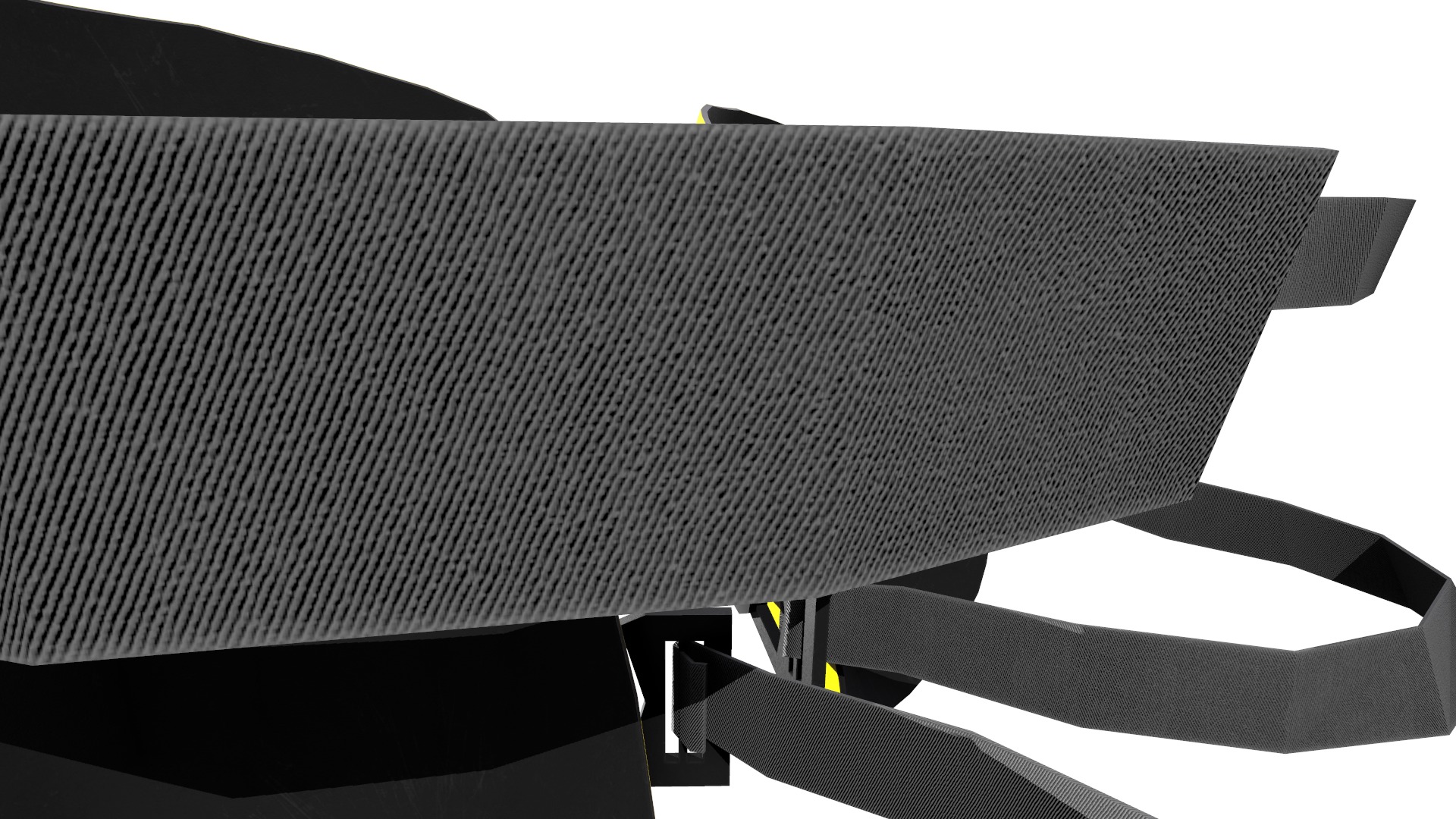 Knee Pad Low Poly Low-poly 3D model_17