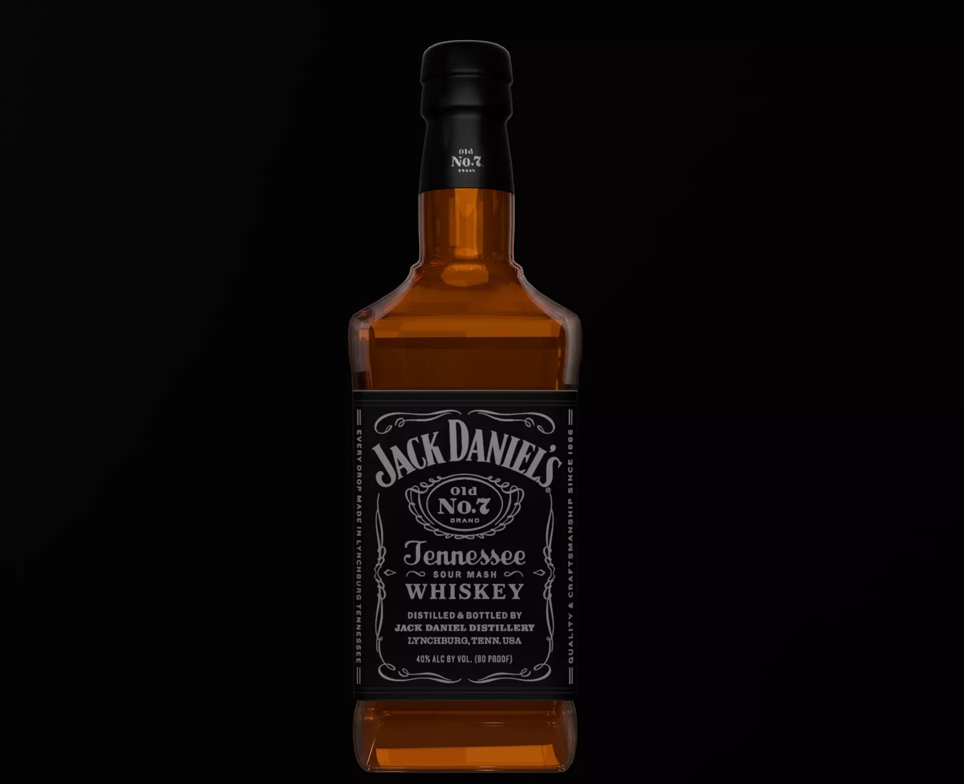 Jack Daniels Free 3D model