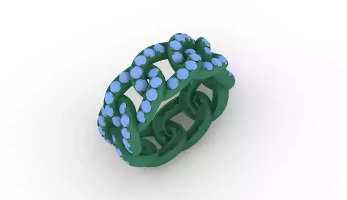 chain ring diamond jewel 