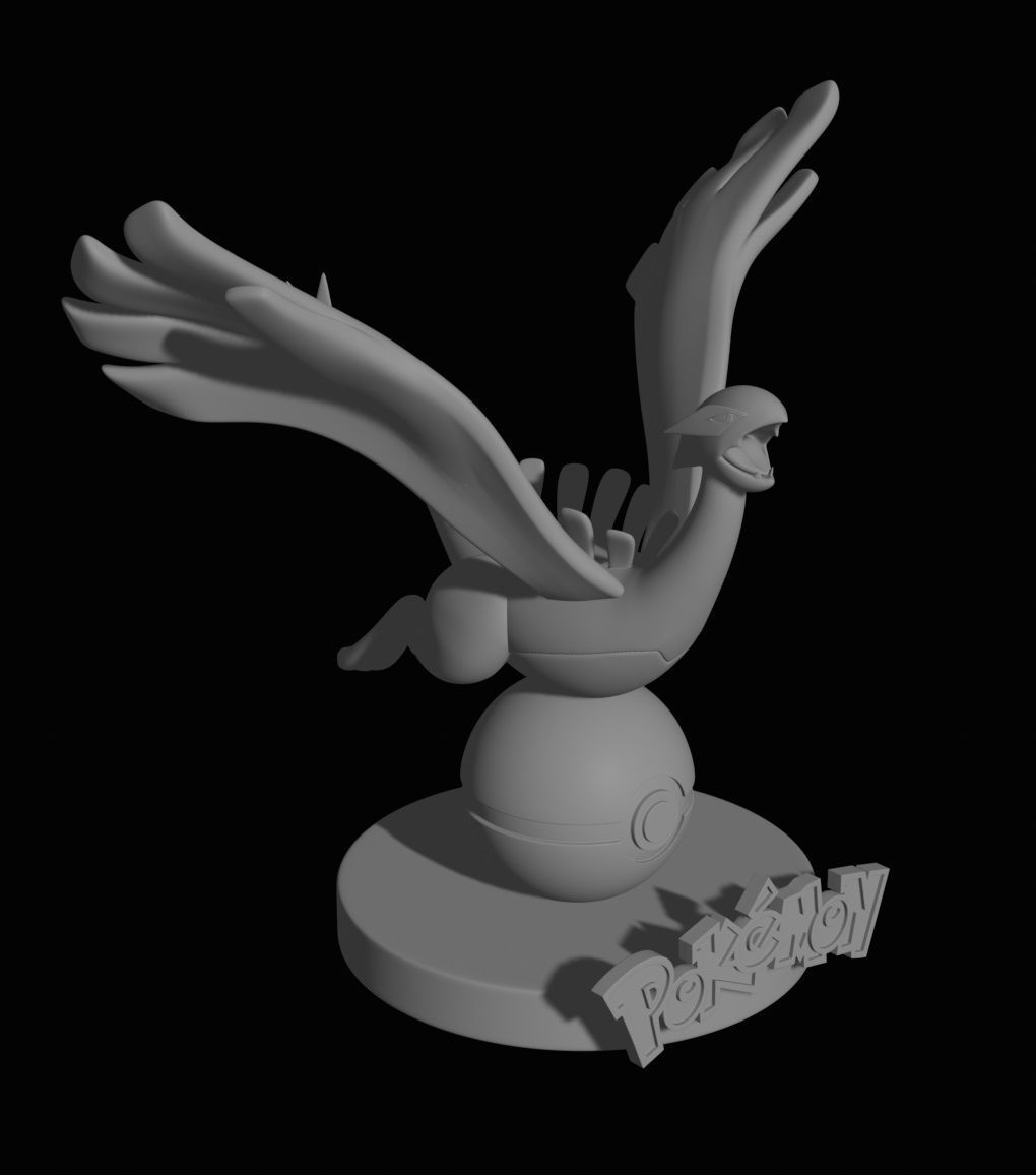 LUGIA - POKEMON 3D print model_13