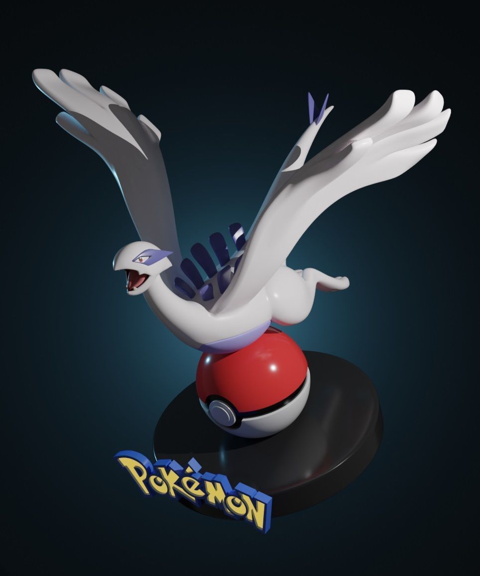 LUGIA - POKEMON 3D print model_6