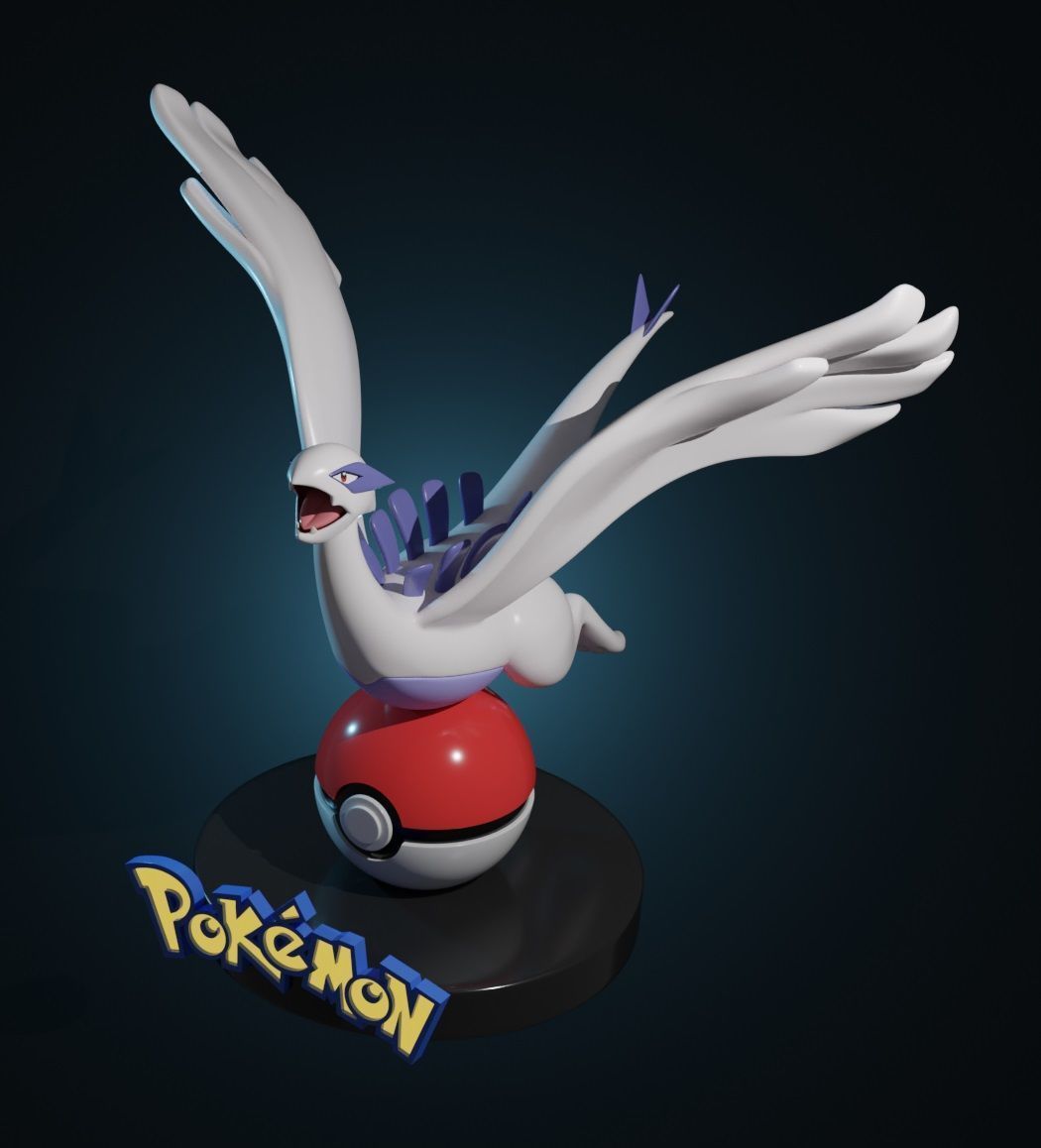 LUGIA - POKEMON 3D print model_1