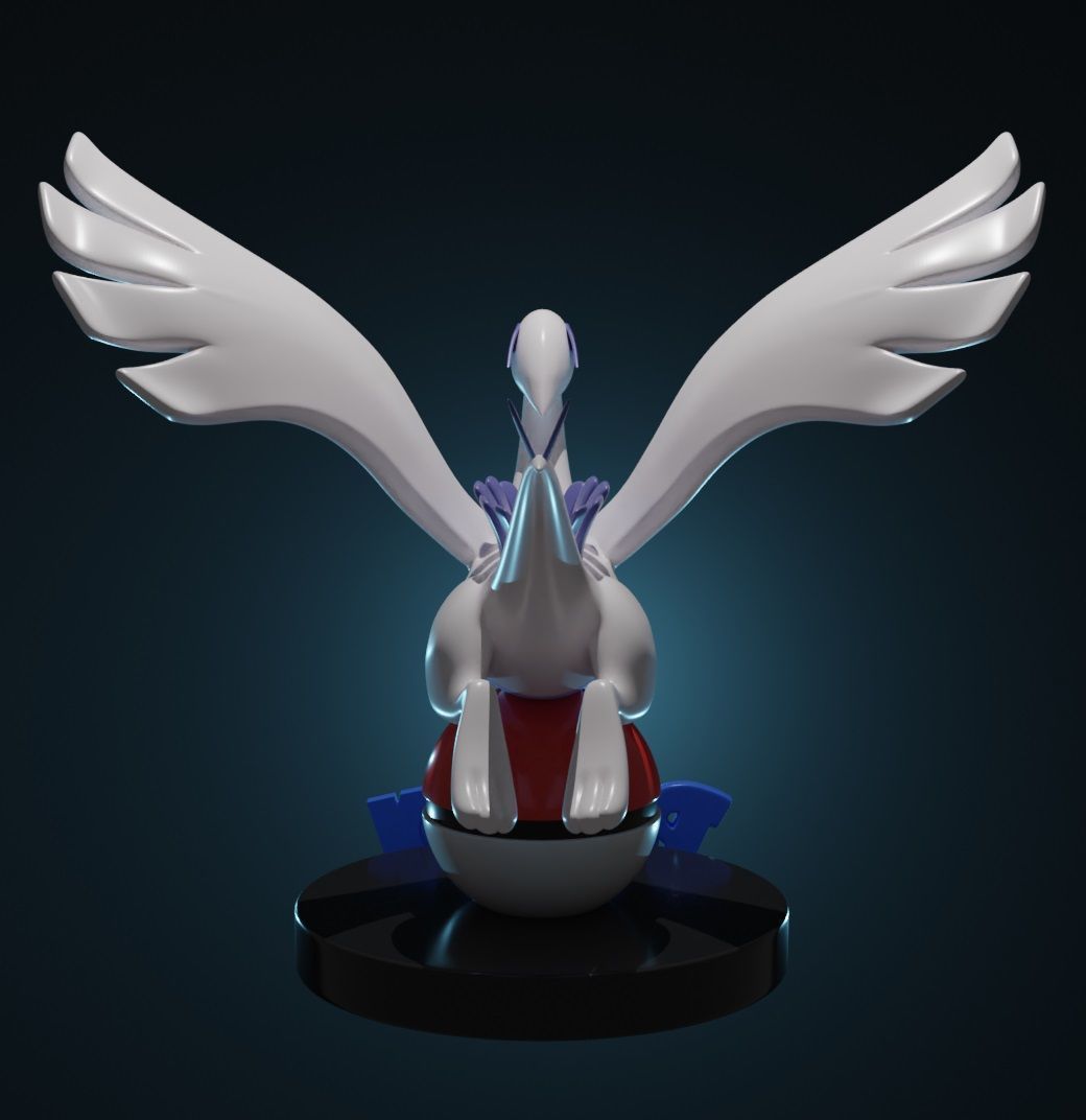 LUGIA - POKEMON 3D print model_8
