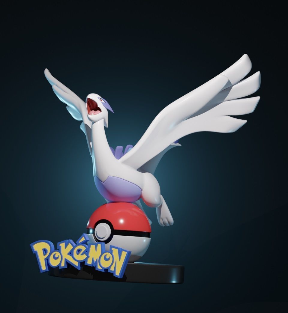 LUGIA - POKEMON 3D print model_5