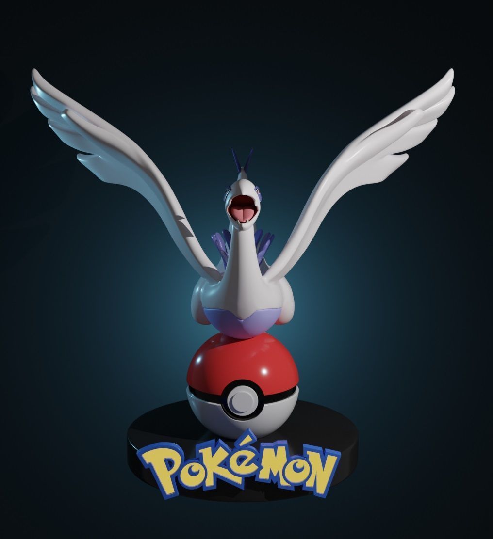 LUGIA - POKEMON 3D print model_2