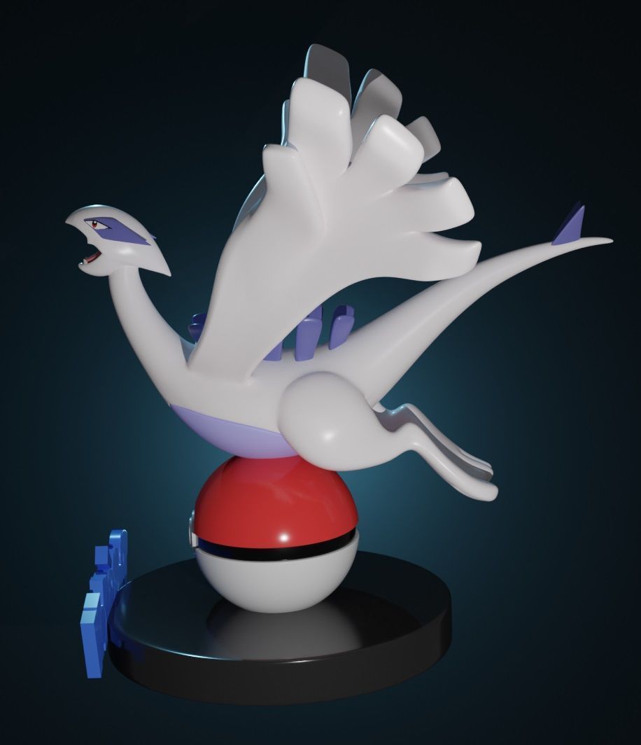 LUGIA - POKEMON 3D print model_3