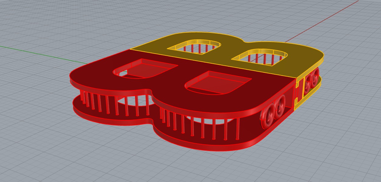 Chiusura collana di perle Free 3D print model_3