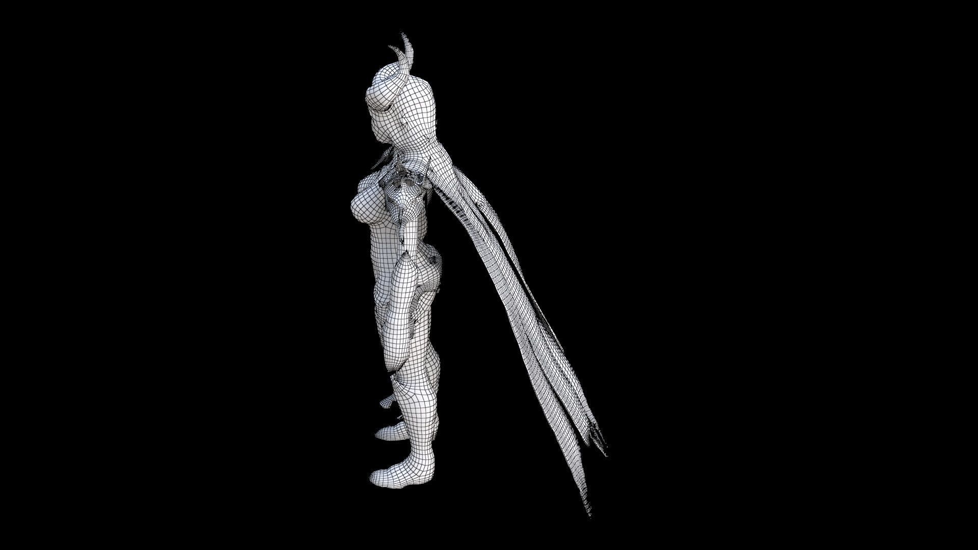 Demonic Knight 3D model_7
