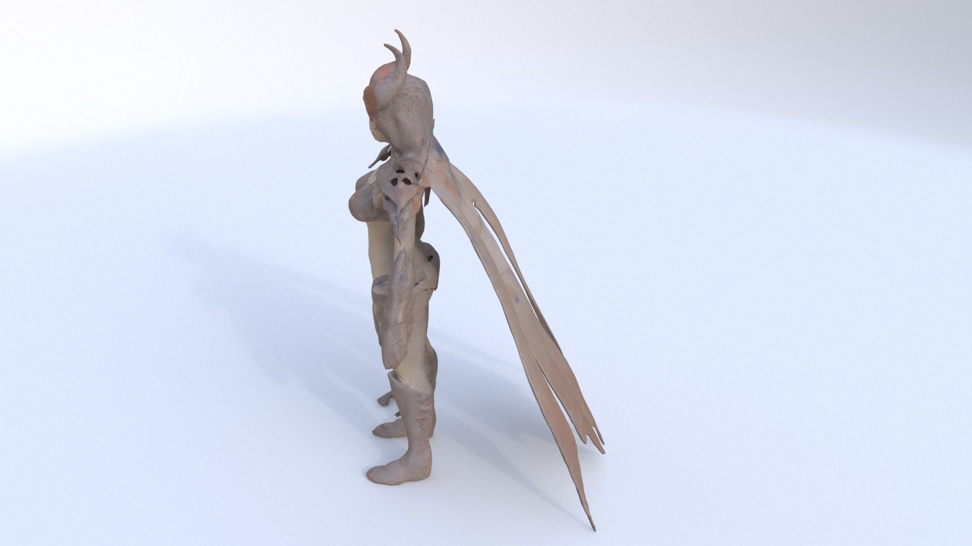 Demonic Knight 3D model_2