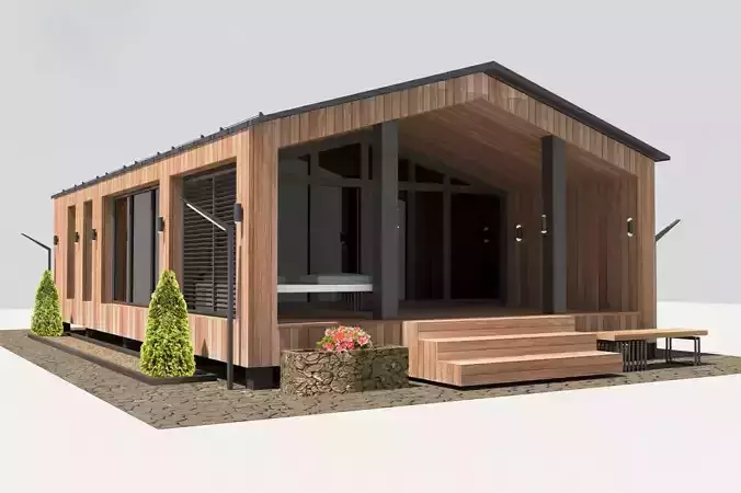 barnhouse 3D model